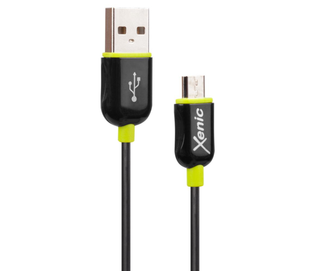 KABEL USB-MICRO USB 1.2M czarny XENIC - 1386738 - zdjęcie 2